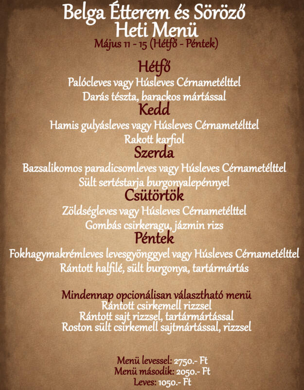 Menü Menü