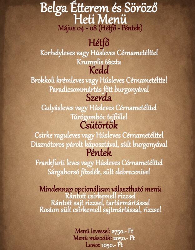 Menü Menü