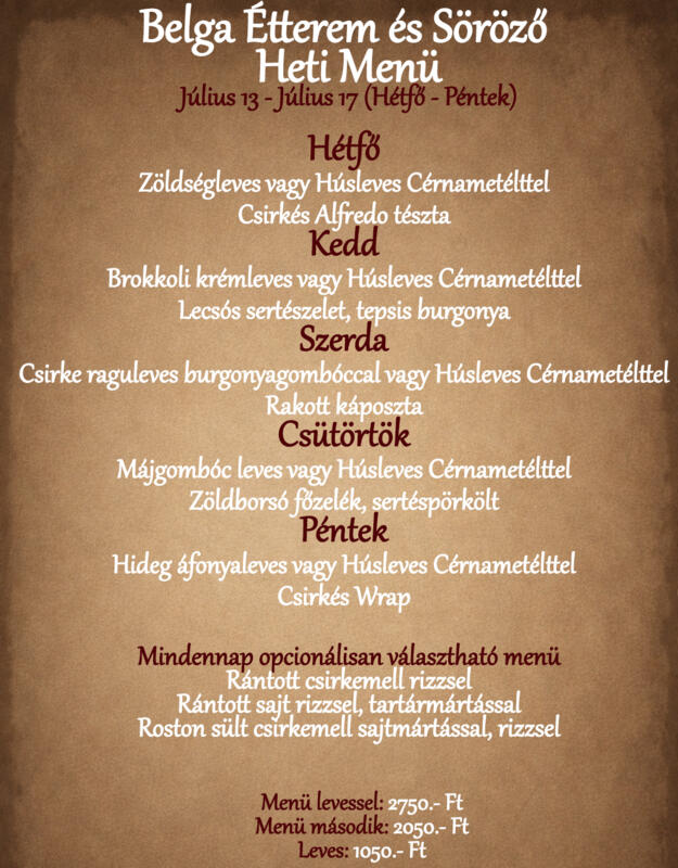Menü Menü